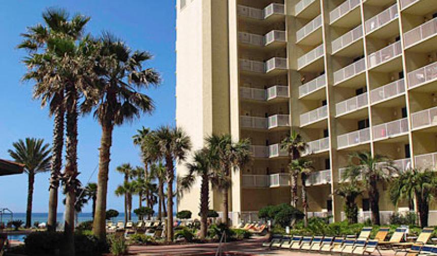 Shores of Panama Condominiums Beach Pool and Exterior
