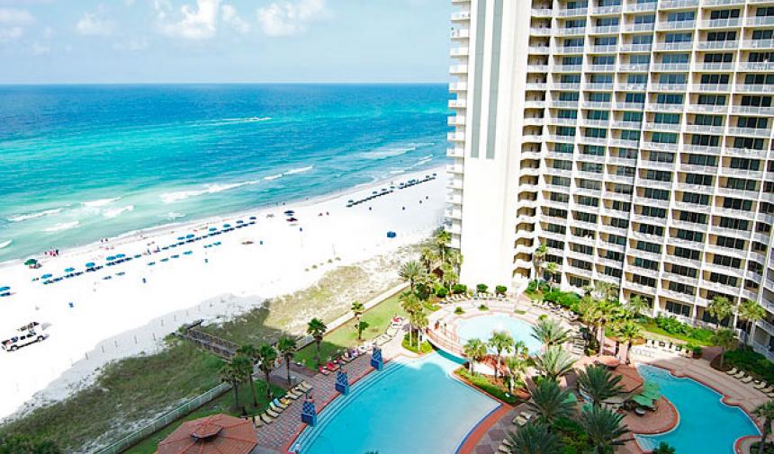 Shores of Panama Condominiums Beach Exterior and Pool