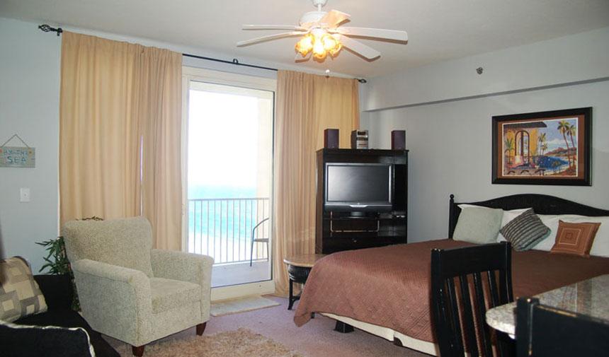 Shores of Panama Condominiums Living Area