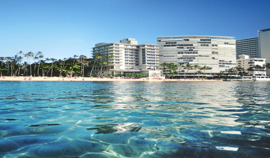 The New Otani Kaimana Beach Hotel Oceanfront Photo