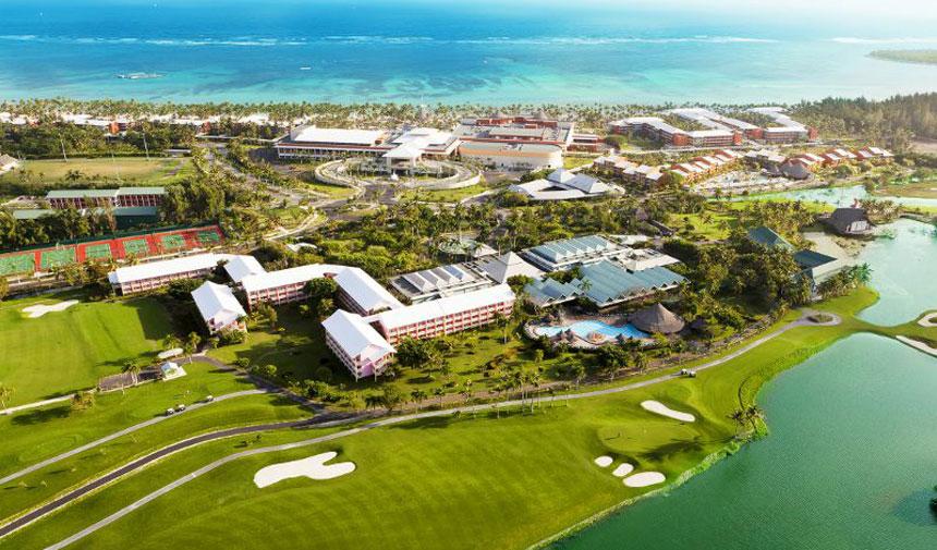 Barcelo Bavaro Palace Resort Aerial