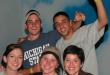 A small group of students on a Cancun graduation trip
