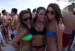 3 girls on the beach in Cancun, Mexico